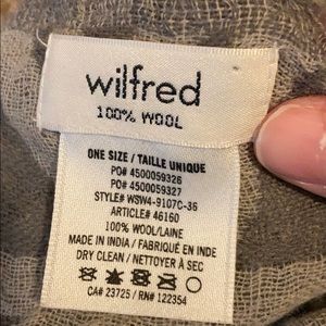 Wilfred Free 100% wool scarf